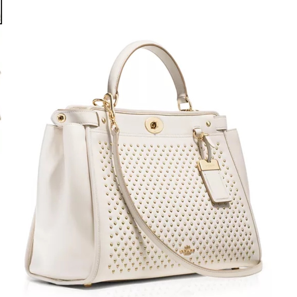 Coach stud Gramercy Satchel - Picture 2 of 11